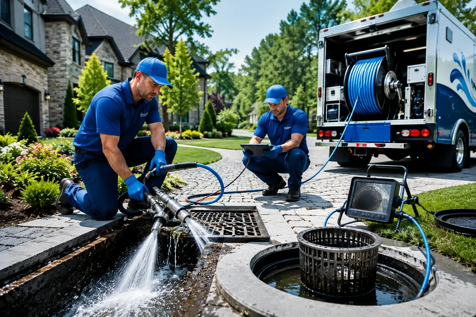 Local outdoor drain cleaning professionals in New Florence, MO